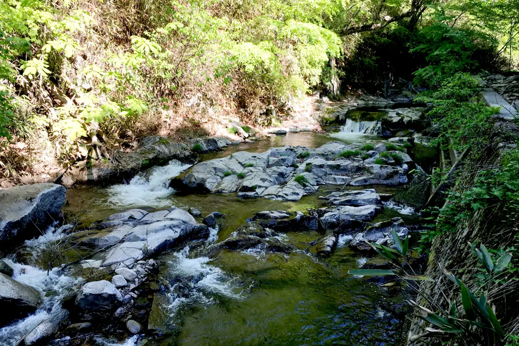 A scene from a Relaxed Detour Course in Fudai